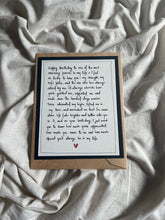 Birthday Wish Note for His / Her | Greeting Card